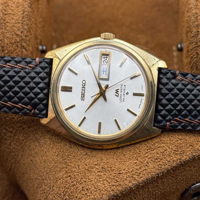 Seiko Seiko - Lord Matic 金霞 (Kin Kasumi) – Golden Haze - No reserve price - 5606-7000 - Men - 1970-1979 vintage watch - image 28