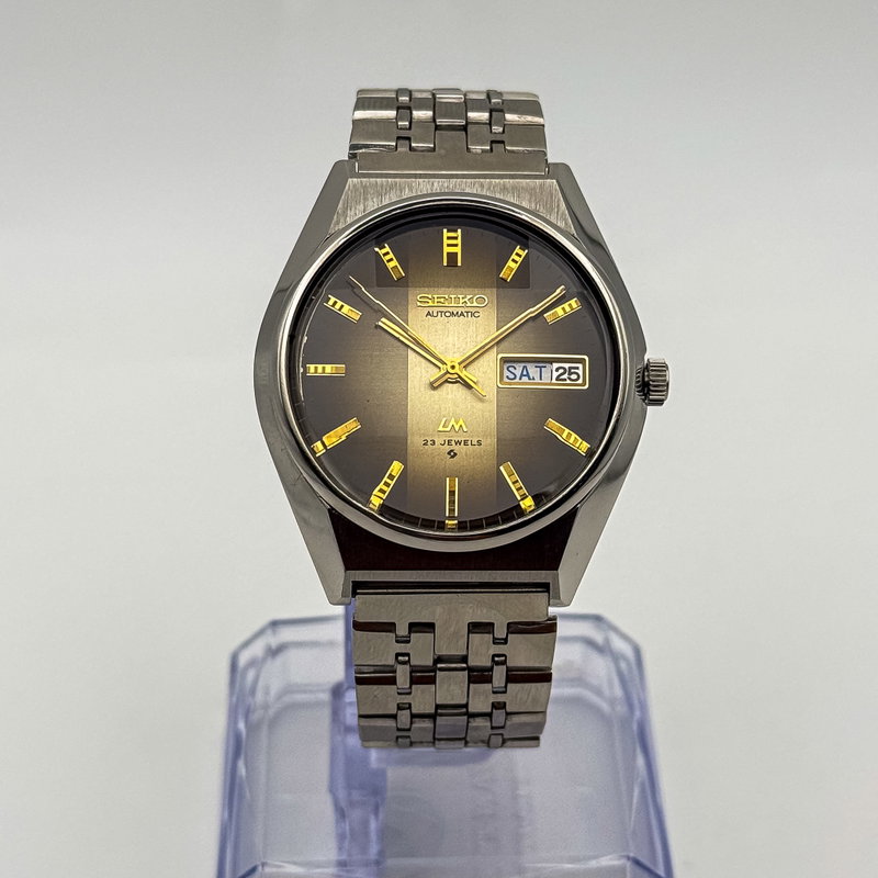 Seiko Seiko - Lord Matic "Golden Gradient Sunburst" 静輝 – Seiki – Quiet Radiance - 5606-8110 - Men - 1975 vintage watch - image 3