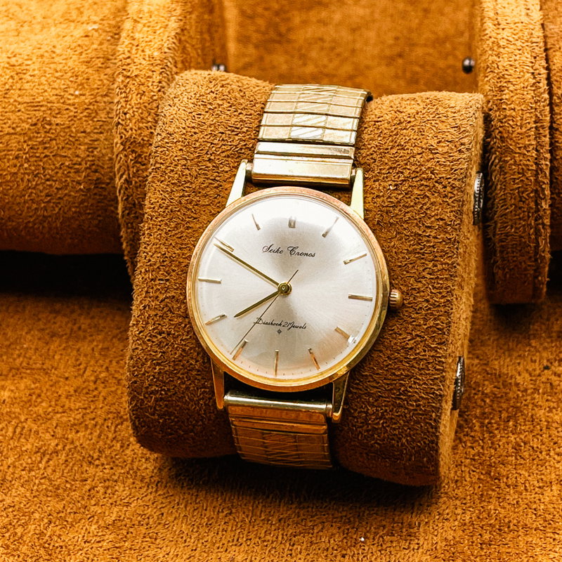 Seiko Seiko - Cronos "Gold-Filled" - No Reserve Price - 15001A - Men - 1961 vintage watch - image 2