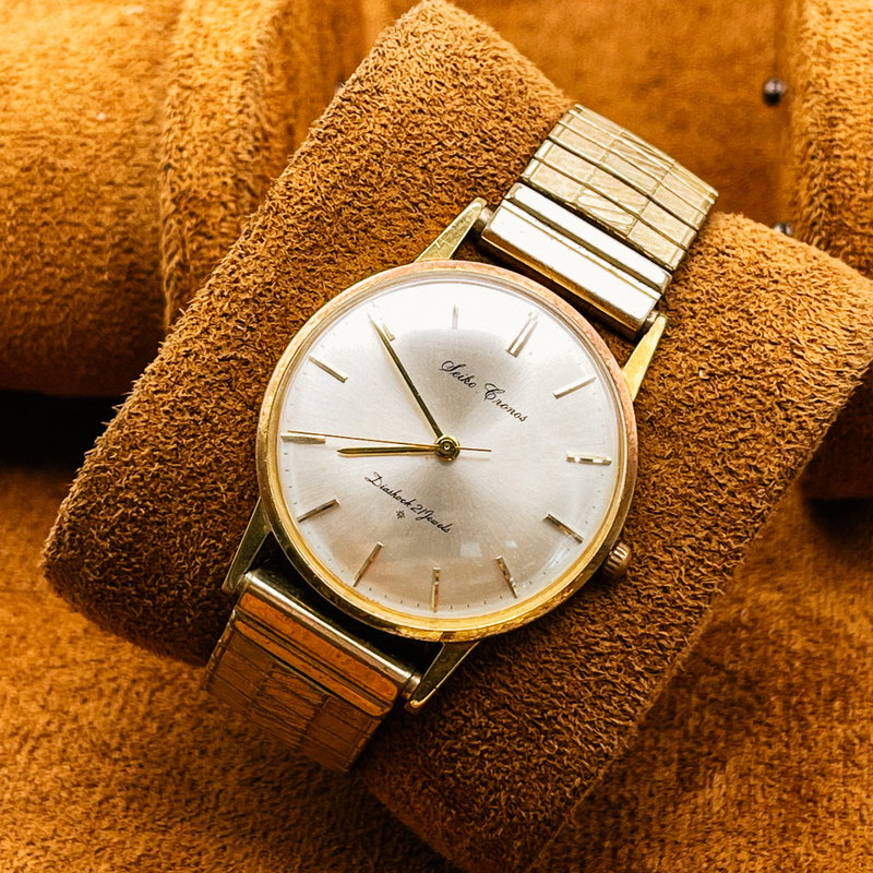 Seiko Seiko - Cronos "Gold-Filled" - No Reserve Price - 15001A - Men - 1961 vintage watch - image 3