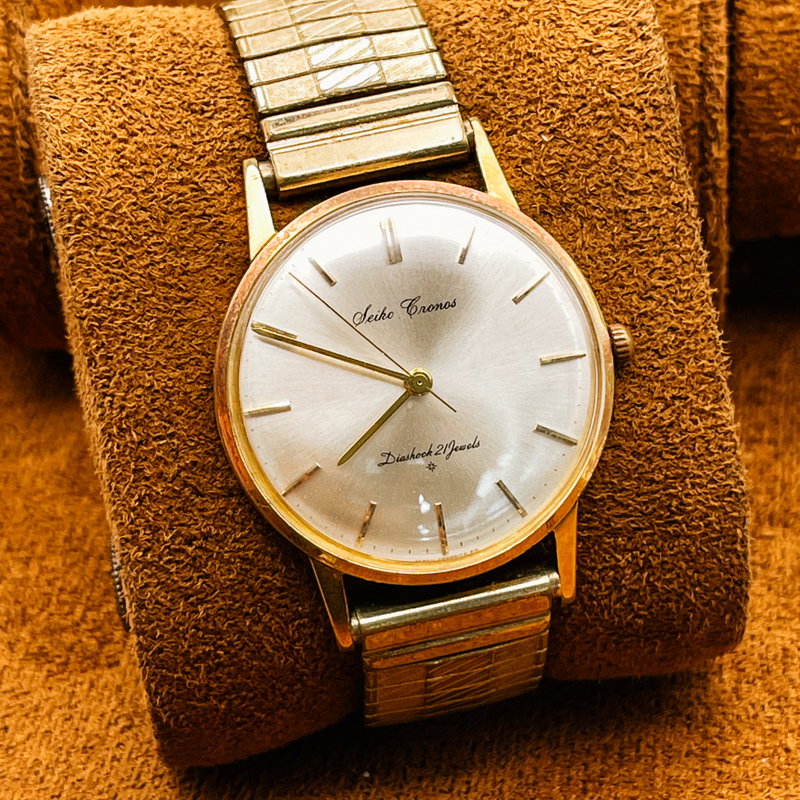 Seiko Seiko - Cronos "Gold-Filled" - No Reserve Price - 15001A - Men - 1961 vintage watch - image 4