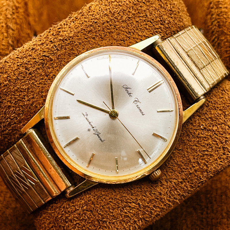 Seiko Seiko - Cronos "Gold-Filled" - No Reserve Price - 15001A - Men - 1961 vintage watch - image 8