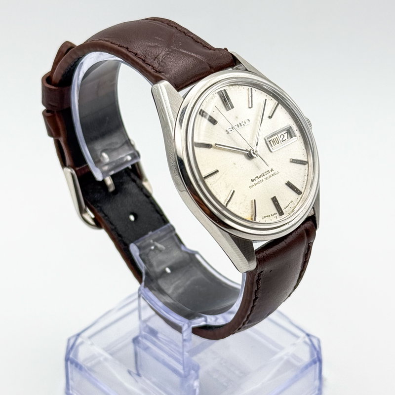 Seiko Seiko - Business-A 静雪 (Seisetsu) – Silent Snow - No reserve price - 8346-8020 - Men - 1967 vintage watch - image 4