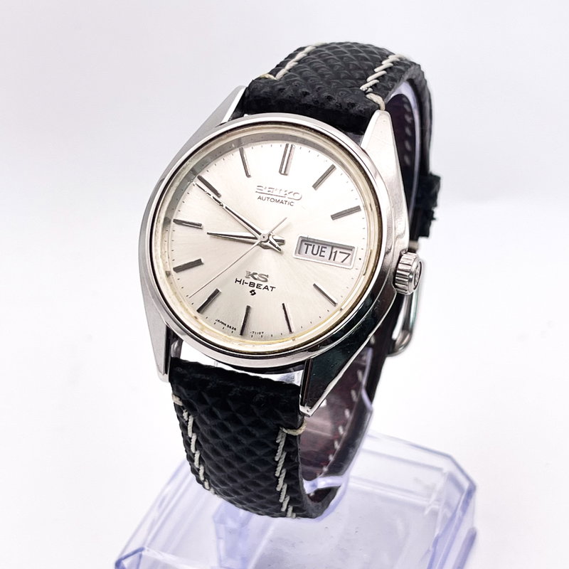 Seiko Seiko - King Seiko Hi-Beat "Serviced" 王月 (Ōgetsu) – Royal Moon - 5626-7113 - Men - 1973 vintage watch - image 1