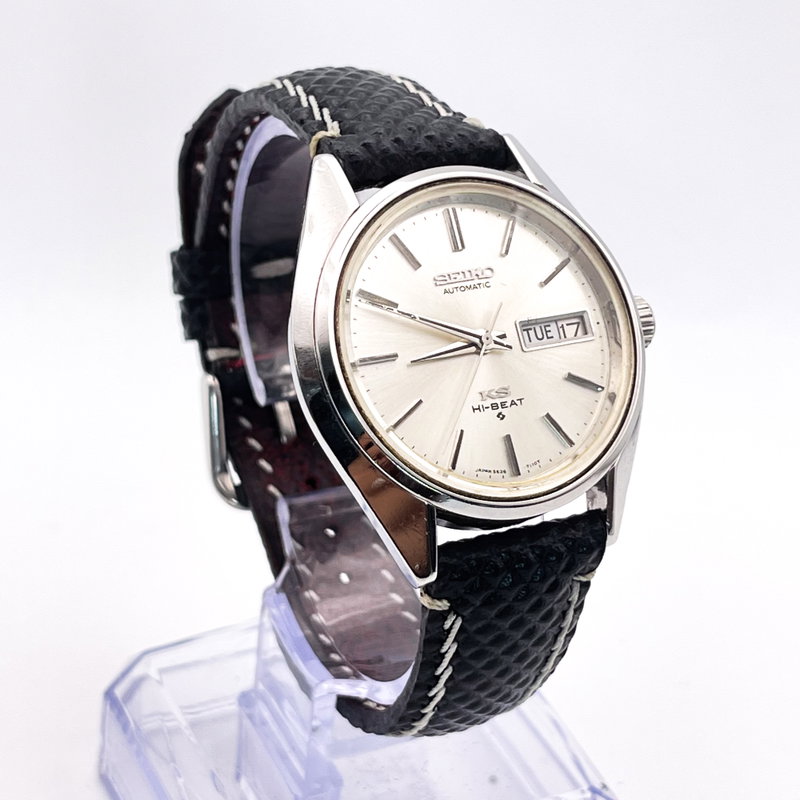 Seiko Seiko - King Seiko Hi-Beat "Serviced" 王月 (Ōgetsu) – Royal Moon - 5626-7113 - Men - 1973 vintage watch - image 2