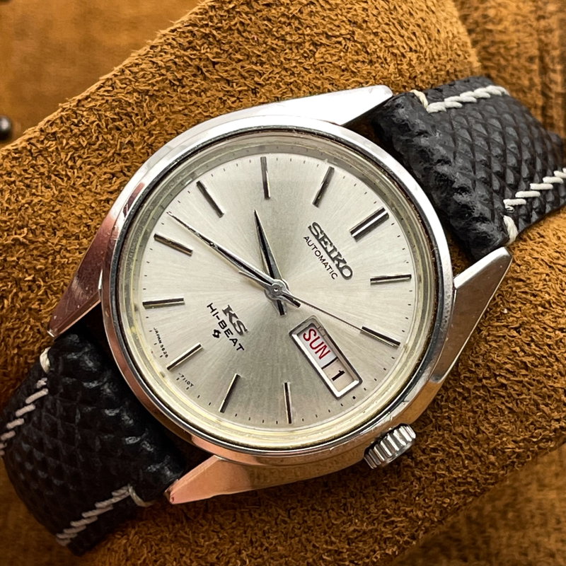 Seiko Seiko - King Seiko Hi-Beat "Serviced" 王月 (Ōgetsu) – Royal Moon - 5626-7113 - Men - 1973 vintage watch - image 5