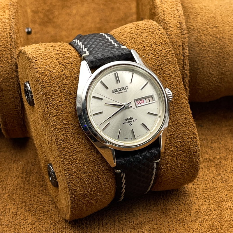 Seiko Seiko - King Seiko Hi-Beat "Serviced" 王月 (Ōgetsu) – Royal Moon - 5626-7113 - Men - 1973 vintage watch - image 8