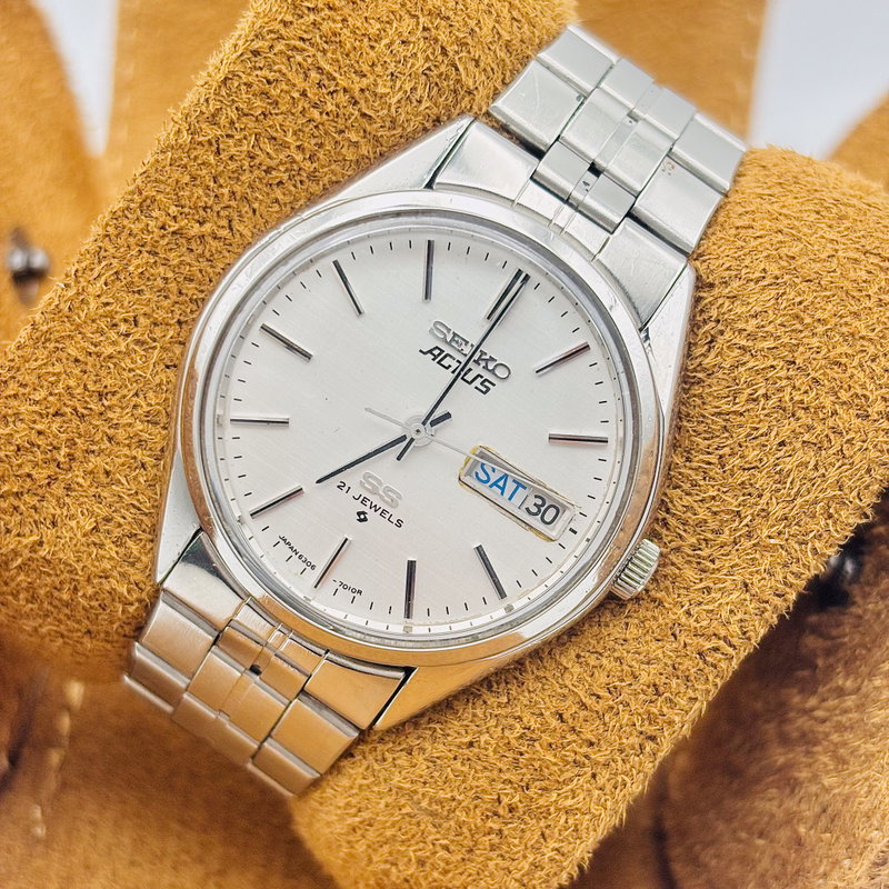 null Seiko - Actus 光精 (Kōsei) – Light Essence - No Reserve Price - 6306-7010 - Men - 1976 vintage watch - image 13