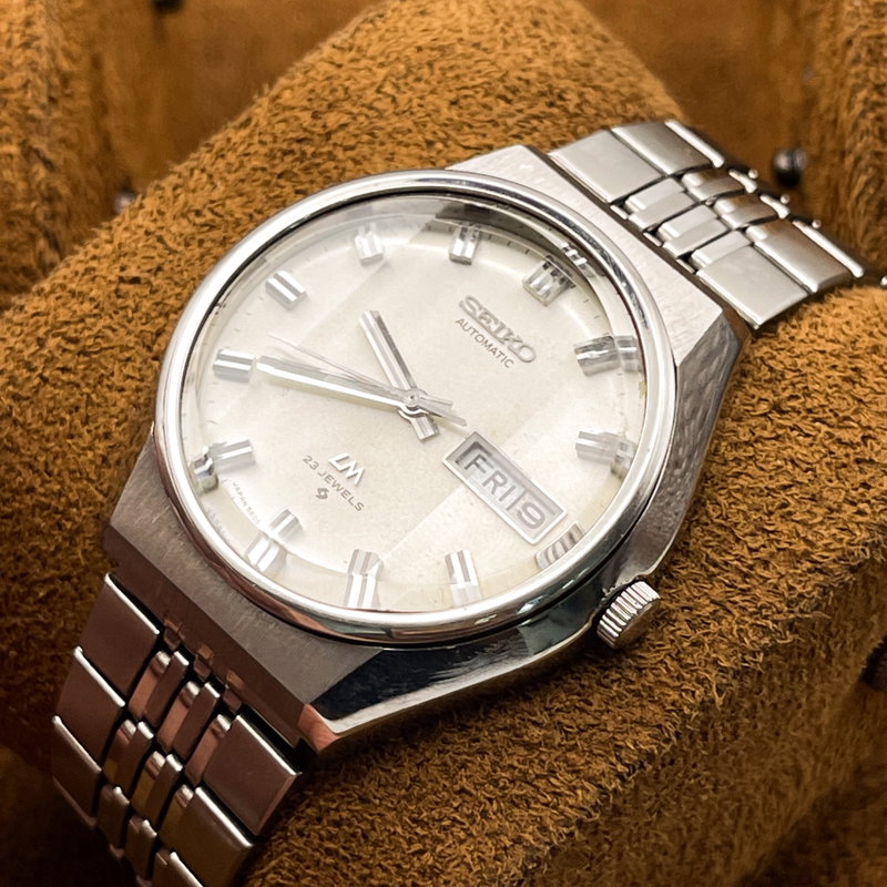 Seiko Seiko - Lord Matic [Near-NOS] 真珠光 (Shinjūkō) – Pearl Light - No Reserve Price - 5606-8010 - Men - 1975 vintage watch - image 8