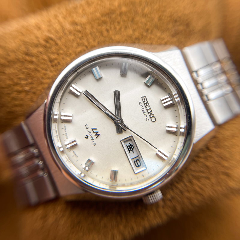 Seiko Seiko - Lord Matic [Near-NOS] 真珠光 (Shinjūkō) – Pearl Light - No Reserve Price - 5606-8010 - Men - 1975 vintage watch - image 9