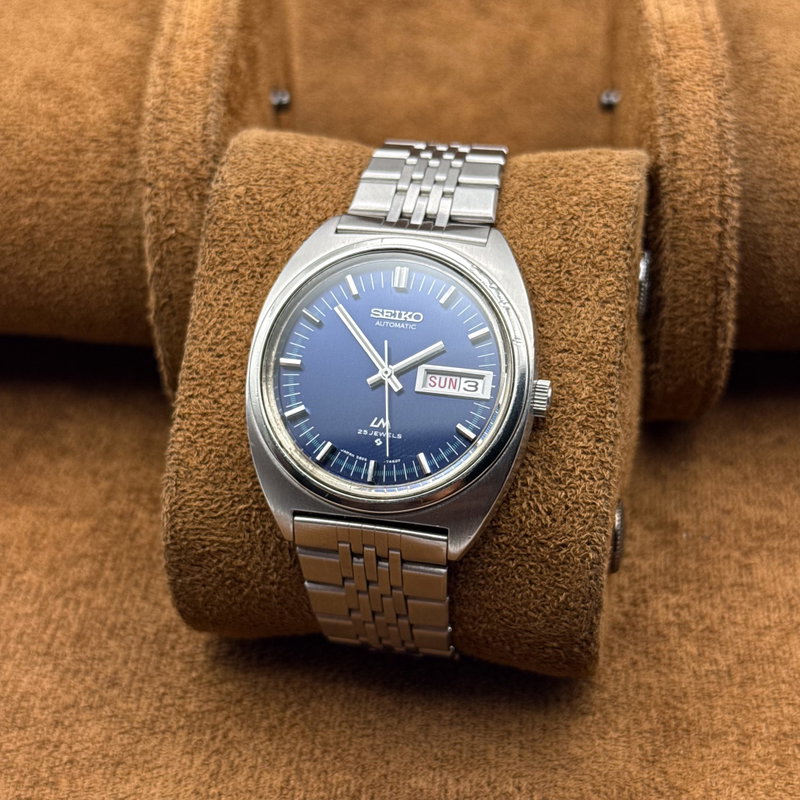 Seiko Seiko - Lord Matic "Blue Sunburst" 煌玉 (Kōgyoku) – Radiant Gem - No reserve price - 5606-7140 - Men - 1971 vintage watch - image 6