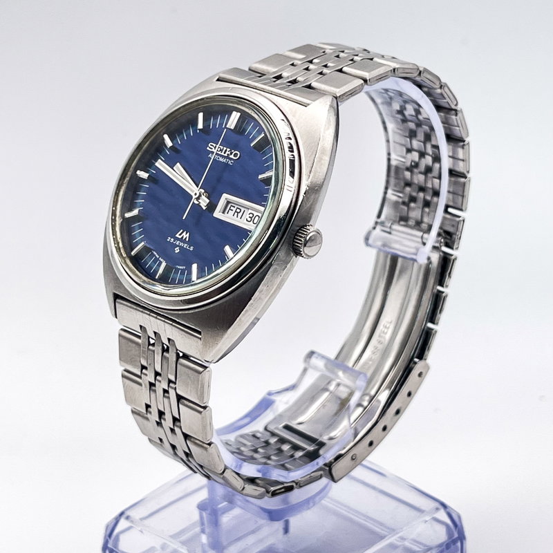 Seiko Seiko - Lord Matic "Blue Sunburst" 煌玉 (Kōgyoku) – Radiant Gem - No reserve price - 5606-7140 - Men - 1971 vintage watch - image 2