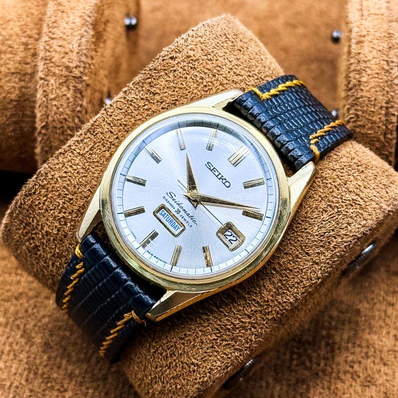 Seiko Seiko - Seikomatic 金響 (Kinkyō) – Golden Echo - No reserve price - 6818-8971 - Men - 1965 vintage watch - image 7