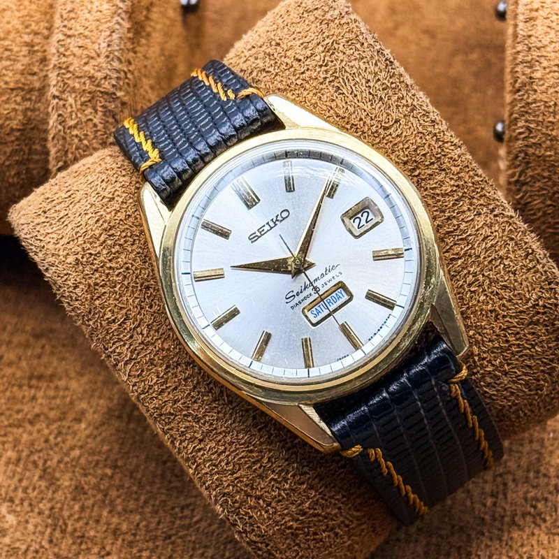 Seiko Seiko - Seikomatic 金響 (Kinkyō) – Golden Echo - No reserve price - 6818-8971 - Men - 1965 vintage watch - image 9