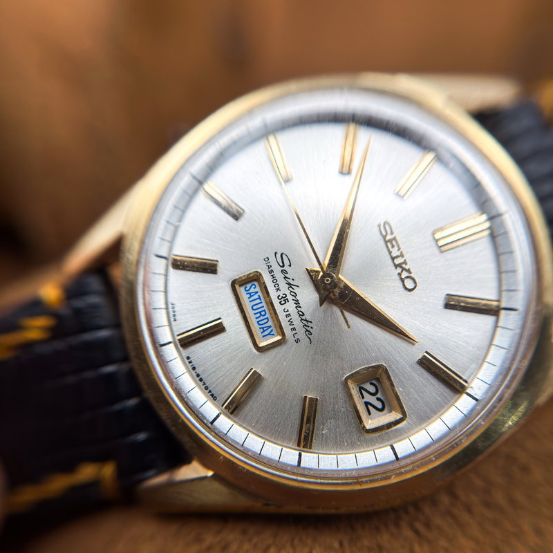 Seiko Seiko - Seikomatic 金響 (Kinkyō) – Golden Echo - No reserve price - 6818-8971 - Men - 1965 vintage watch - image 4