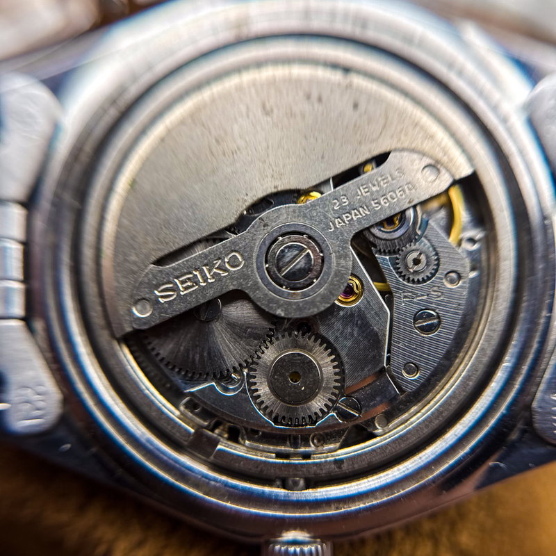 Seiko Seiko - LM "Gradient Green Sunburst" 重時 (Jūji) – Layered Time - No reserve price - 5606-8130 - Men - 1975 vintage watch - image 25