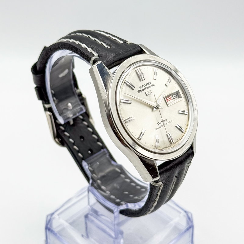 Seiko Seiko - Sportsmatic Deluxe 暁影 (Gyōei) – Dawn Shadow - No reserve price - 7619-9030 - Men - 1966 vintage watch - image 5