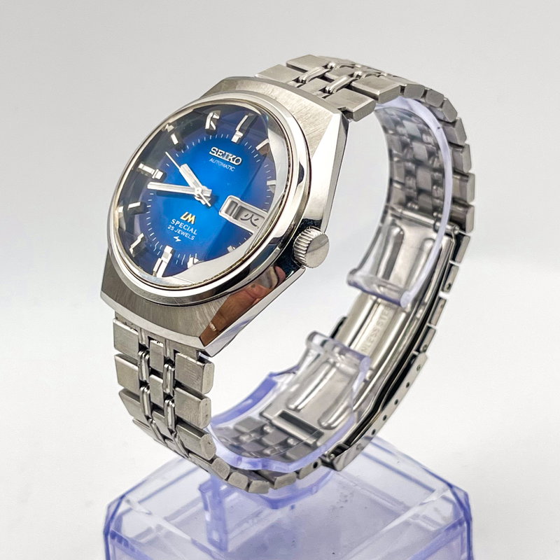 Seiko Seiko - LM Special "Gradient Deep Blue Sunburst" [Near-Mint] - 5216-6020 - Men - 1973 vintage watch - image 21
