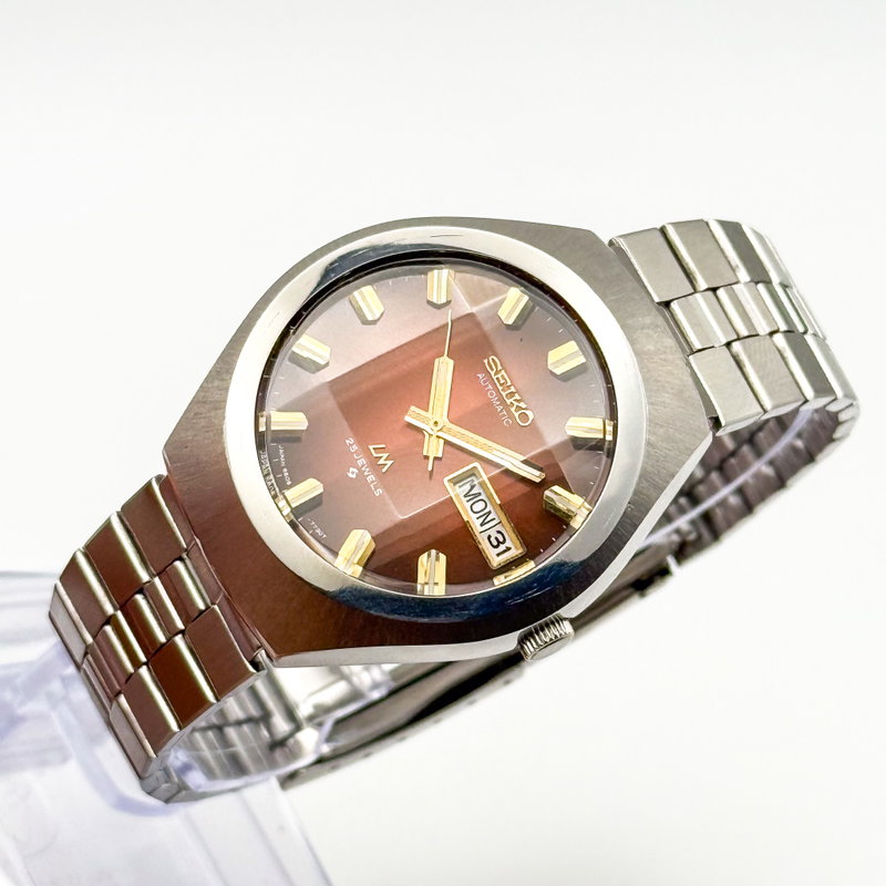 Seiko Seiko - Lord Matic "Gradient Brown Sunburst" 霊影 (Reiei) – Spirit Shadow - No reserve price - 5606-7360 - Men - 1975 vintage watch - image 15