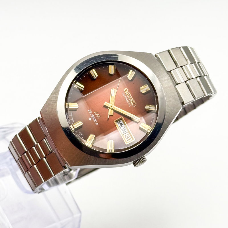 Seiko Seiko - Lord Matic "Gradient Brown Sunburst" 霊影 (Reiei) – Spirit Shadow - No reserve price - 5606-7360 - Men - 1975 vintage watch - image 16