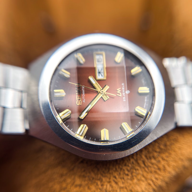 Seiko Seiko - Lord Matic "Gradient Brown Sunburst" 霊影 (Reiei) – Spirit Shadow - No reserve price - 5606-7360 - Men - 1975 vintage watch - image 33