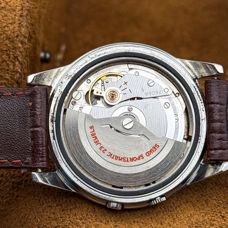 Seiko Seiko - Sportsmatic Deluxe 寂点 (Jakuten) – Point of Silence - No reserve price - 7606-7982 - Men - 1965 vintage watch - image 21