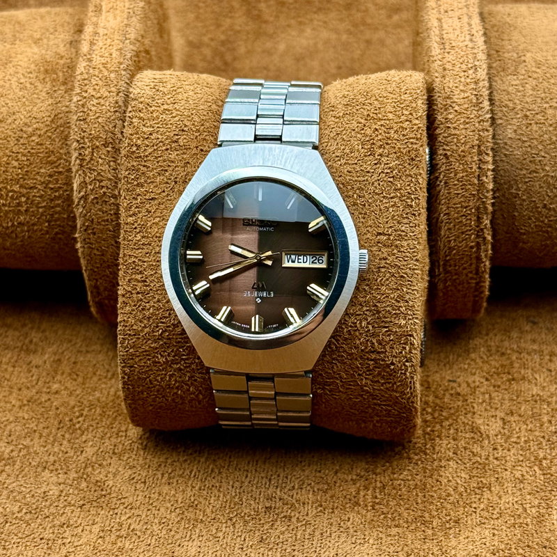 Seiko Seiko - LM "Gradient Brown Sunburst" ["Near-Mint"] "Serviced" - No Reserve Price - 5606-7360 - Men - 1974 vintage watch - image 7