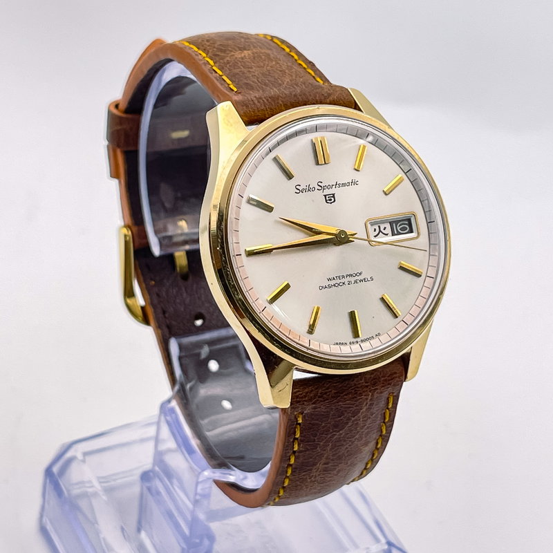 Seiko Seiko - Sportsmatic 5 光輪 (Kōrin) – Halo of Light - No reserve price - 6619-8030 - Men - 1965 vintage watch - image 3