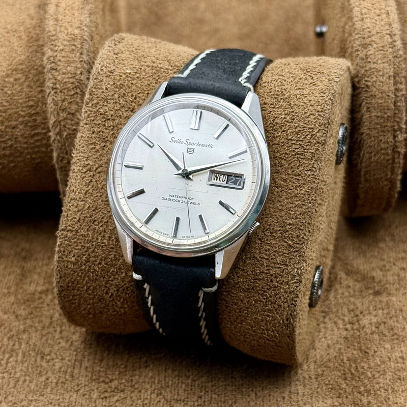 Seiko Seiko - Sportsmatic  霧月 (Kirizuki) – Mist Moon - No Reserve Price - 6619-8050 - Men - 1965 vintage watch - image 11
