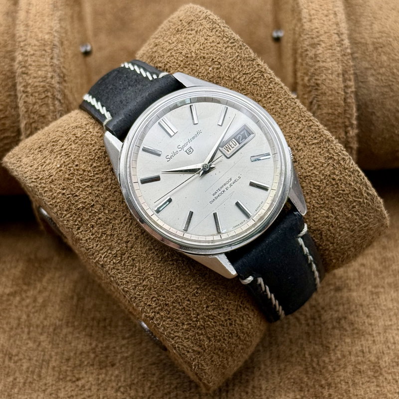 Seiko Seiko - Sportsmatic  霧月 (Kirizuki) – Mist Moon - No Reserve Price - 6619-8050 - Men - 1965 vintage watch - image 1