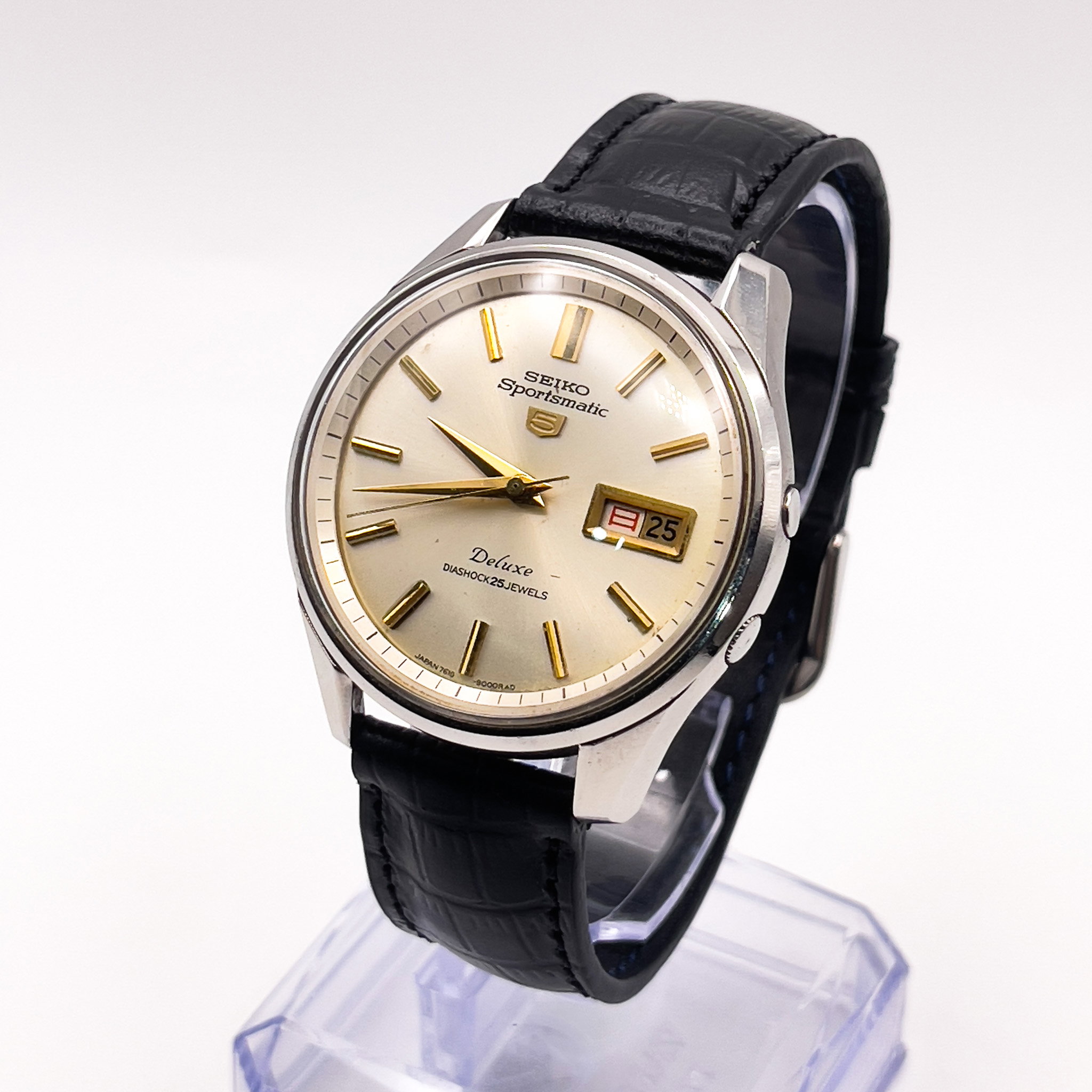 Seiko - Sportsmatic 5 Deluxe 光明 (Kōmyō) – Luminous Light - No reserve price - 7619-9000 - Men - 1966