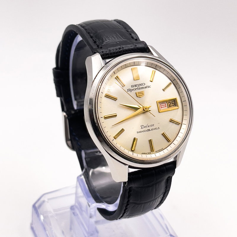 Seiko Seiko - Sportsmatic 5 Deluxe 光明 (Kōmyō) – Luminous Light - No reserve price - 7619-9000 - Men - 1966 vintage watch - image 3