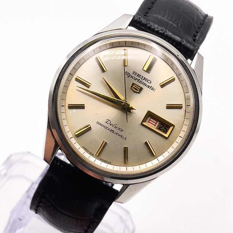 Seiko Seiko - Sportsmatic 5 Deluxe 光明 (Kōmyō) – Luminous Light - No reserve price - 7619-9000 - Men - 1966 vintage watch - image 10