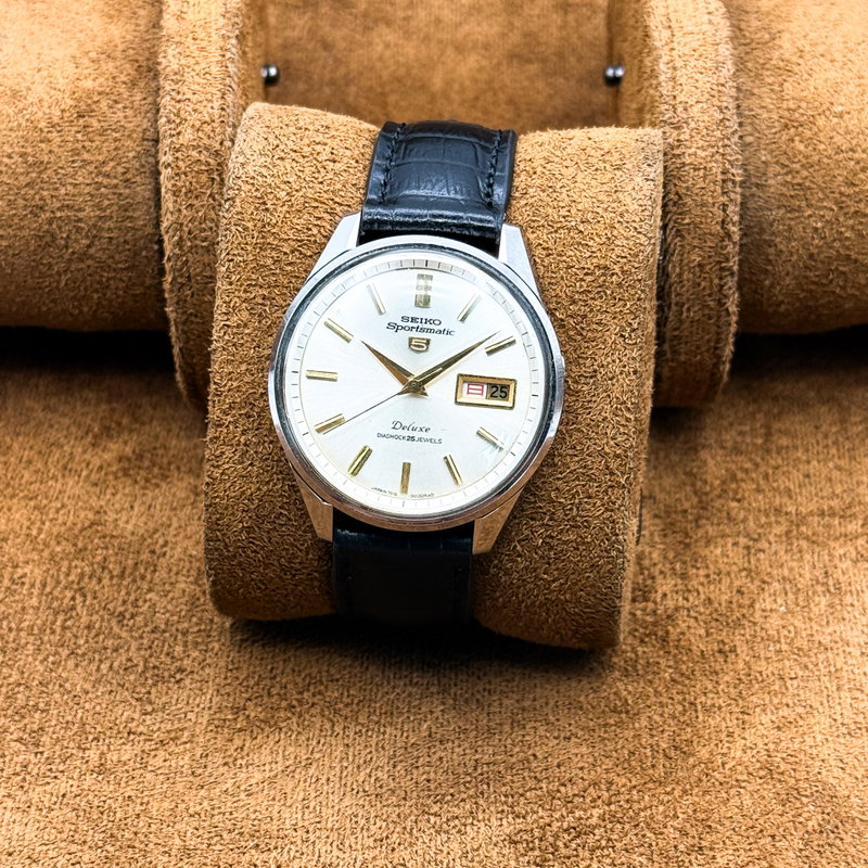 Seiko Seiko - Sportsmatic 5 Deluxe 光明 (Kōmyō) – Luminous Light - No reserve price - 7619-9000 - Men - 1966 vintage watch - image 11
