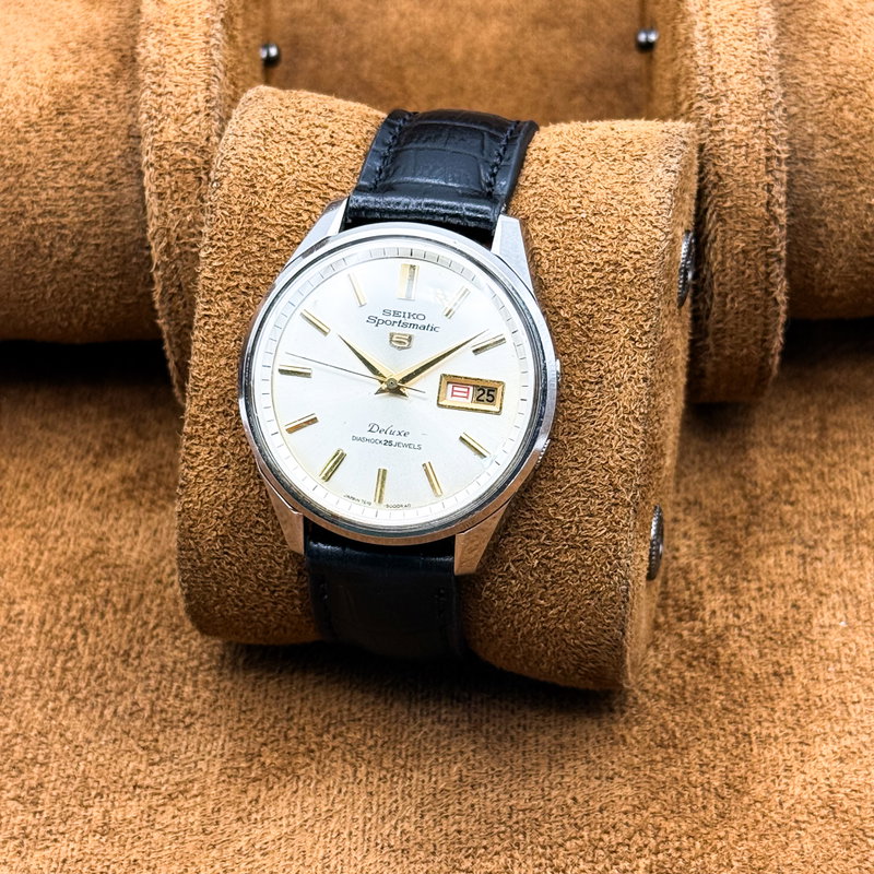Seiko Seiko - Sportsmatic 5 Deluxe 光明 (Kōmyō) – Luminous Light - No reserve price - 7619-9000 - Men - 1966 vintage watch - image 12