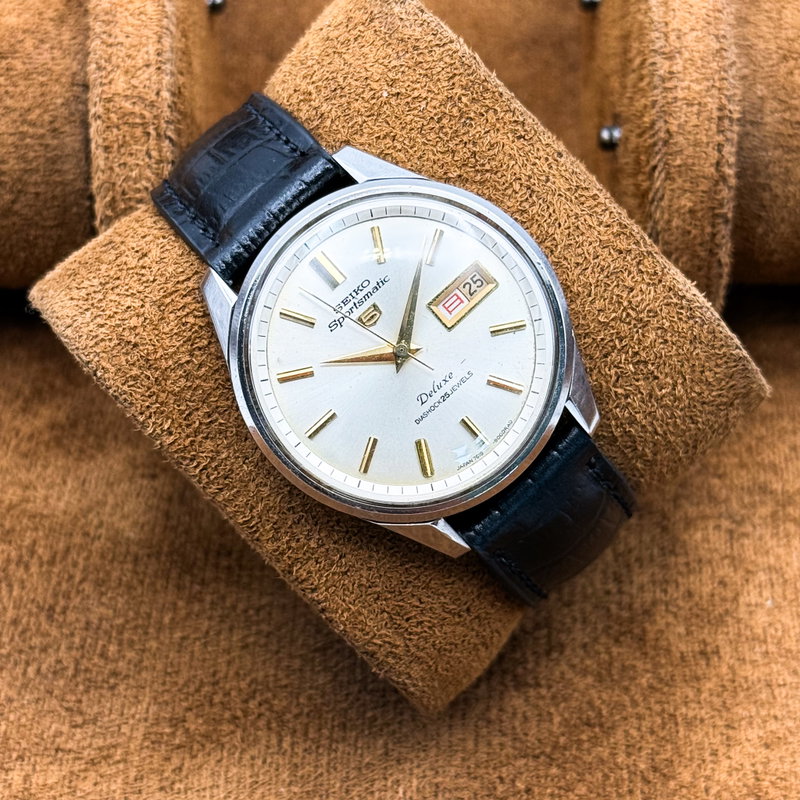 Seiko Seiko - Sportsmatic 5 Deluxe 光明 (Kōmyō) – Luminous Light - No reserve price - 7619-9000 - Men - 1966 vintage watch - image 15