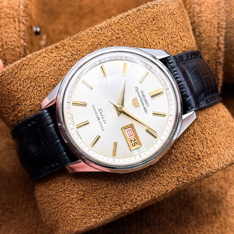 Seiko Seiko - Sportsmatic 5 Deluxe 光明 (Kōmyō) – Luminous Light - No reserve price - 7619-9000 - Men - 1966 vintage watch - image 17