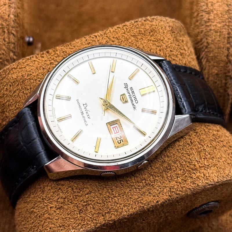 Seiko Seiko - Sportsmatic 5 Deluxe 光明 (Kōmyō) – Luminous Light - No reserve price - 7619-9000 - Men - 1966 vintage watch - image 20