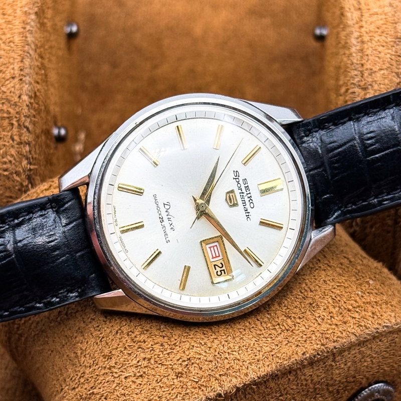 Seiko Seiko - Sportsmatic 5 Deluxe 光明 (Kōmyō) – Luminous Light - No reserve price - 7619-9000 - Men - 1966 vintage watch - image 25