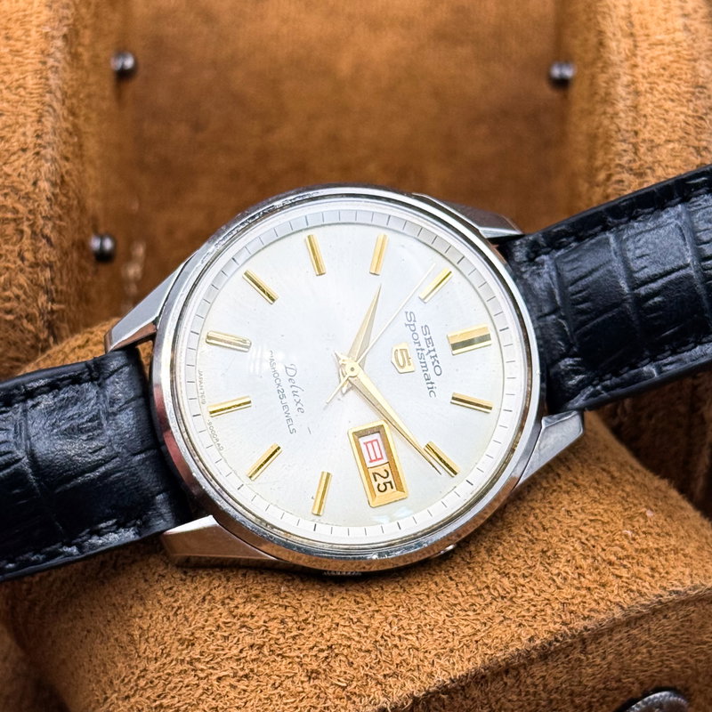 Seiko Seiko - Sportsmatic 5 Deluxe 光明 (Kōmyō) – Luminous Light - No reserve price - 7619-9000 - Men - 1966 vintage watch - image 26