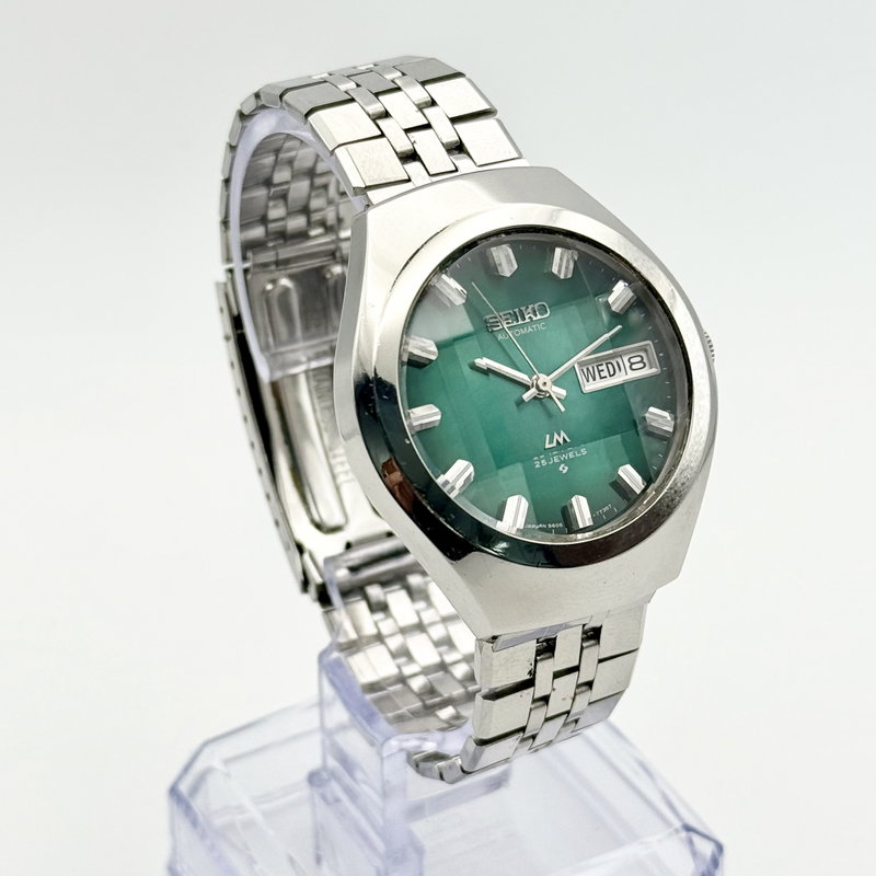Seiko Seiko - LM "Gradient Green Sunburst" 典麗 (Tenrei) – Classic Grace - No Reserve Price - 5606-7360 - Men - 1975 vintage watch - image 5