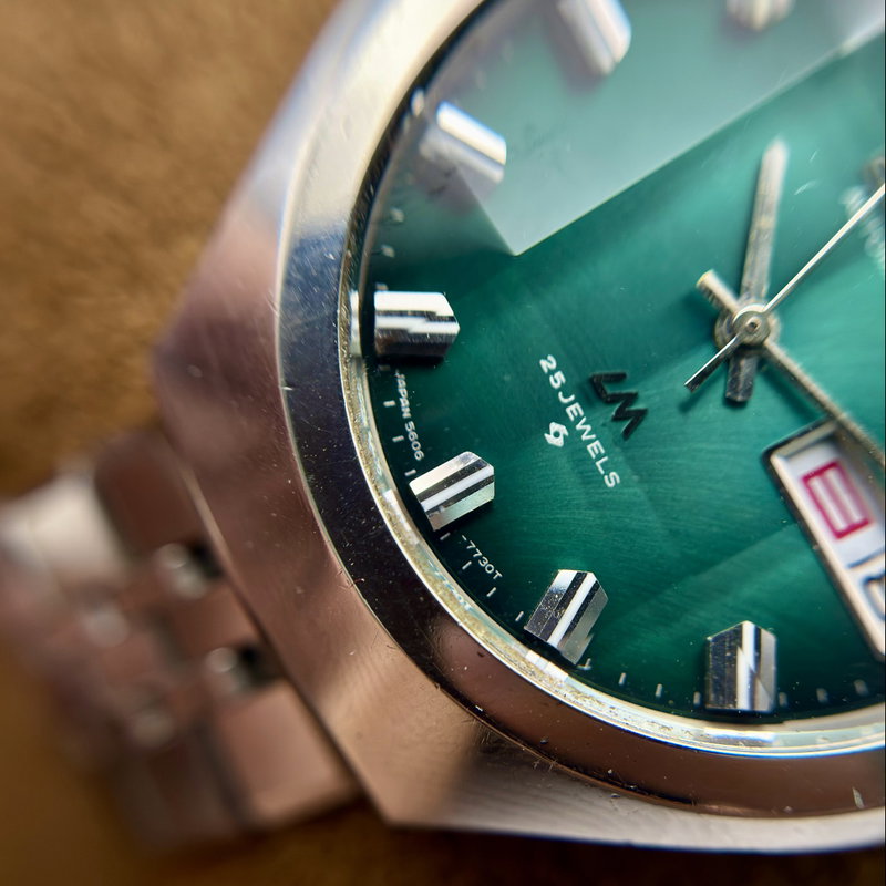 Seiko Seiko - LM "Gradient Green Sunburst" 典麗 (Tenrei) – Classic Grace - No Reserve Price - 5606-7360 - Men - 1975 vintage watch - image 18