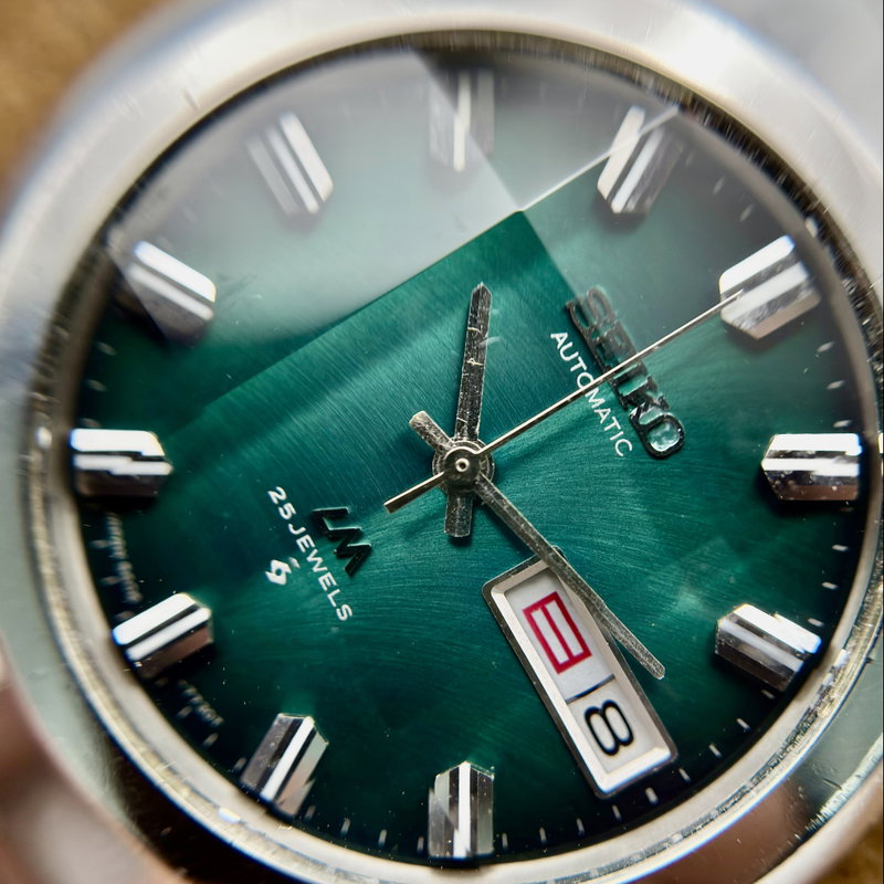 Seiko Seiko - LM "Gradient Green Sunburst" 典麗 (Tenrei) – Classic Grace - No Reserve Price - 5606-7360 - Men - 1975 vintage watch - image 19