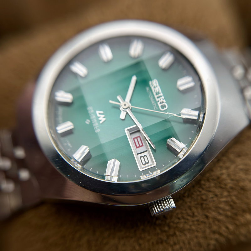 Seiko Seiko - LM "Gradient Green Sunburst" 典麗 (Tenrei) – Classic Grace - No Reserve Price - 5606-7360 - Men - 1975 vintage watch - image 20
