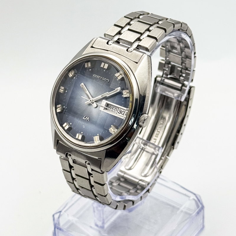 Seiko Seiko - Lord Matic "Gradient Blue Sunburst" 空律 (Kūritsu) – Sky Rhythm - No Reserve Price - 5606-7230 - Men - 1973 vintage watch - image 3