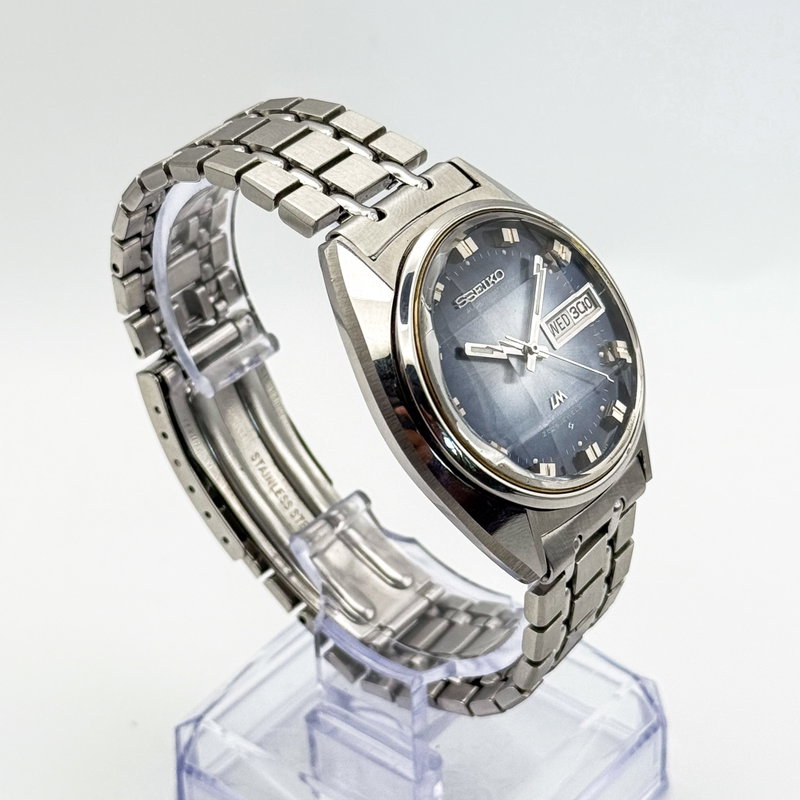 Seiko Seiko - Lord Matic "Gradient Blue Sunburst" 空律 (Kūritsu) – Sky Rhythm - No Reserve Price - 5606-7230 - Men - 1973 vintage watch - image 5