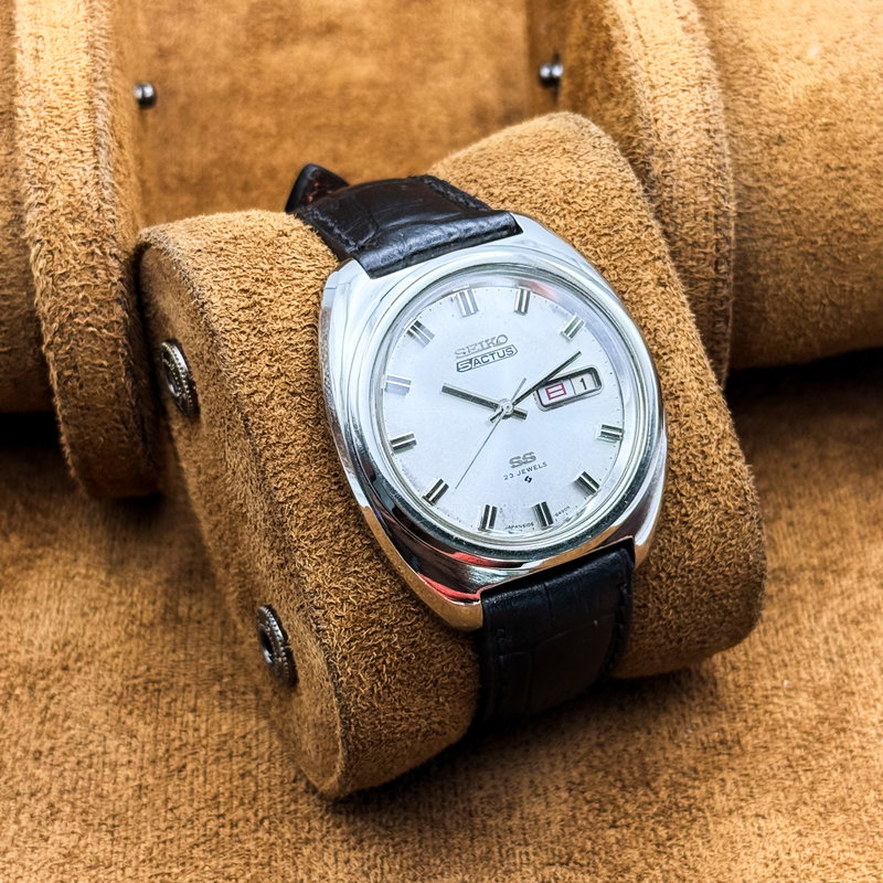 Seiko Seiko - 5 Actus SS 悠久 (Yūkyū) – Eternal - No reserve price - 6106-8450 - Men - 1970 vintage watch - image 12