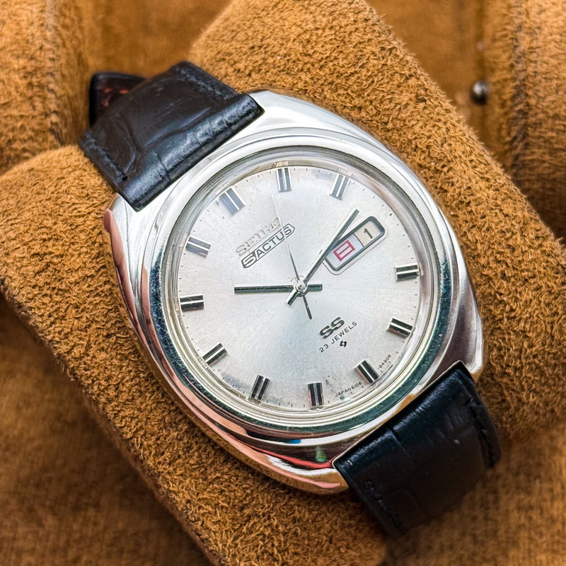 Seiko Seiko - 5 Actus SS 悠久 (Yūkyū) – Eternal - No reserve price - 6106-8450 - Men - 1970 vintage watch - image 13