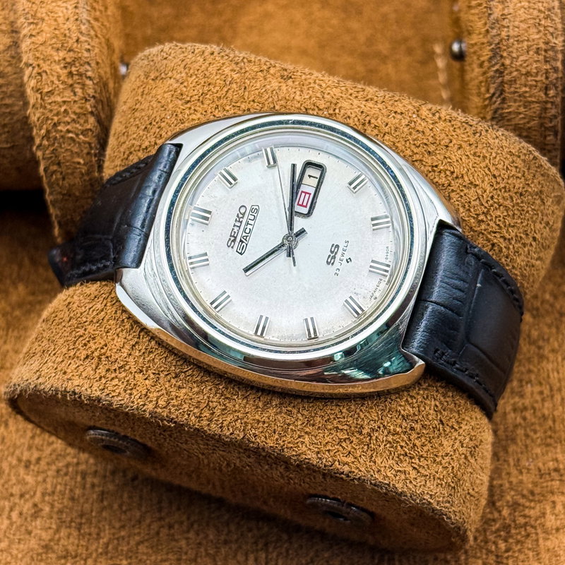 Seiko Seiko - 5 Actus SS 悠久 (Yūkyū) – Eternal - No reserve price - 6106-8450 - Men - 1970 vintage watch - image 14