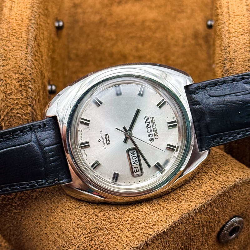Seiko Seiko - 5 Actus SS 悠久 (Yūkyū) – Eternal - No reserve price - 6106-8450 - Men - 1970 vintage watch - image 16